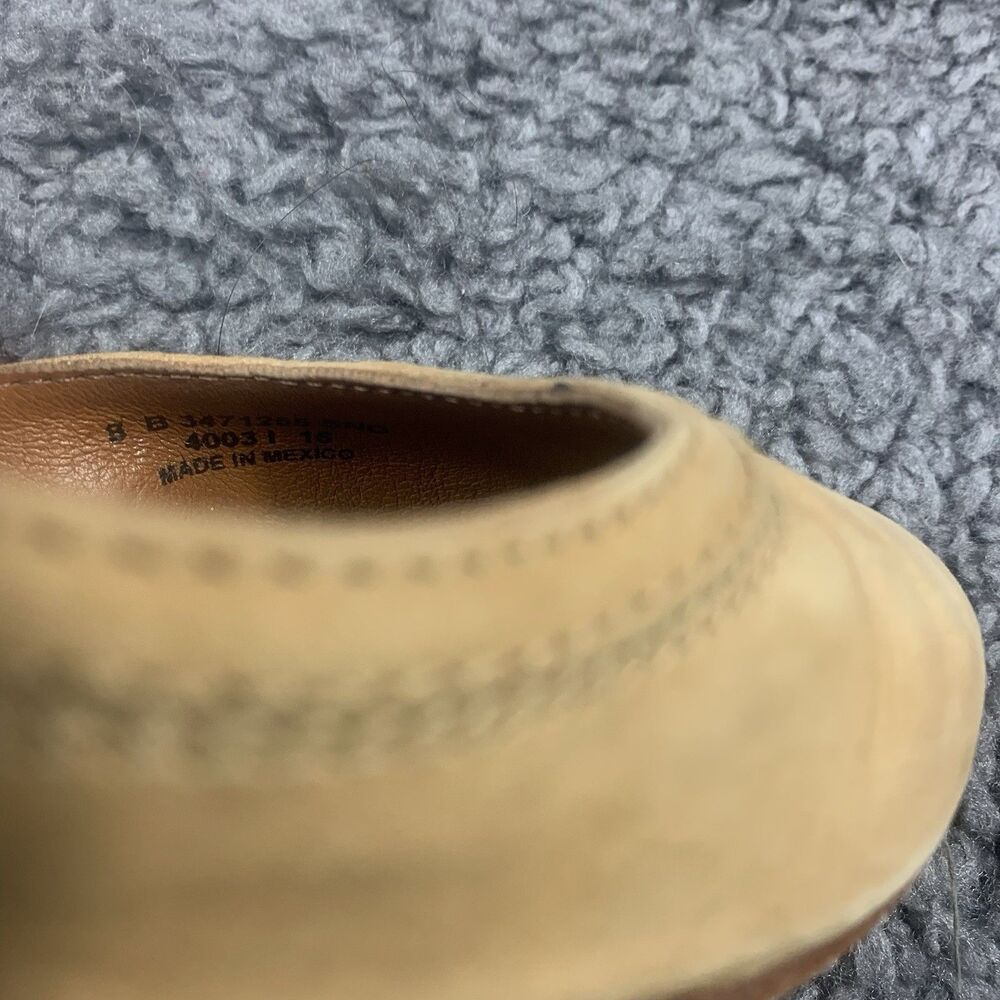 Frye Ballet Flats 8 B Beige Suede 3471255 - Picture 8 of 8